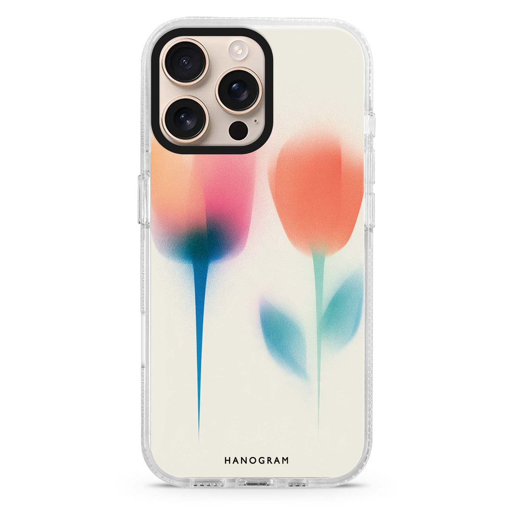 Tulips in Soft Focus iPhone 16 Pro Max Ultra Clear Case - front view