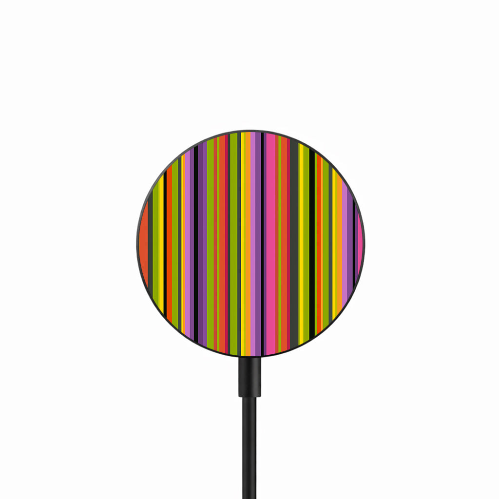 Rainbow Stripe Pop 25W Magnetic Wireless Charger