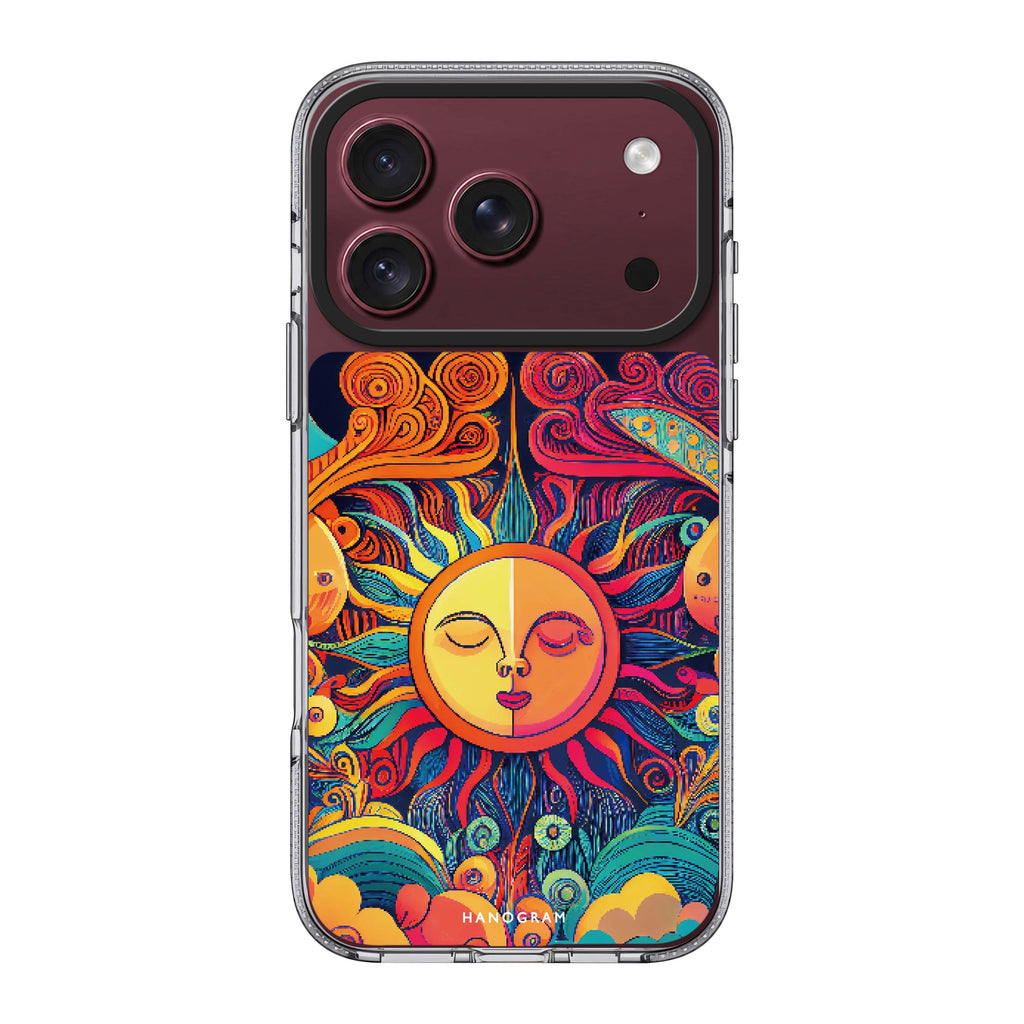 Magic Sun Face Ultra Clear Case