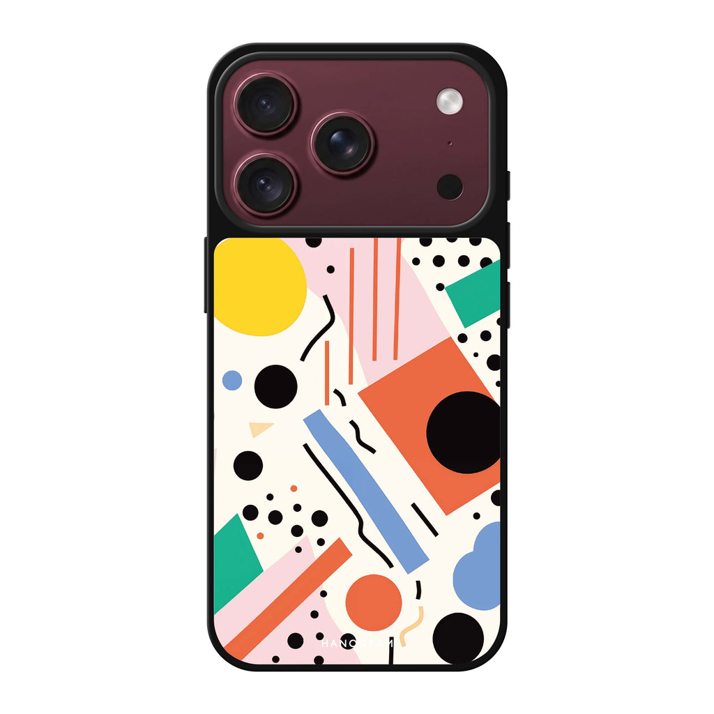 Geometric Groove geometric iPhone 18 Pro Max mirror case