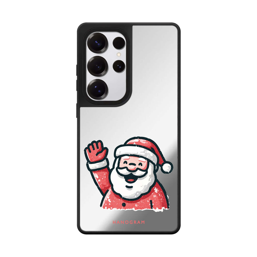 Jolly Santa Mirror Case