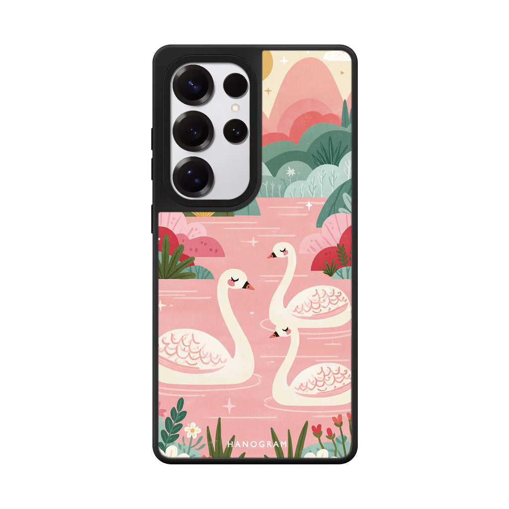 Rosewater Swan Kingdom Samsung Galaxy Mirror Case - image 1