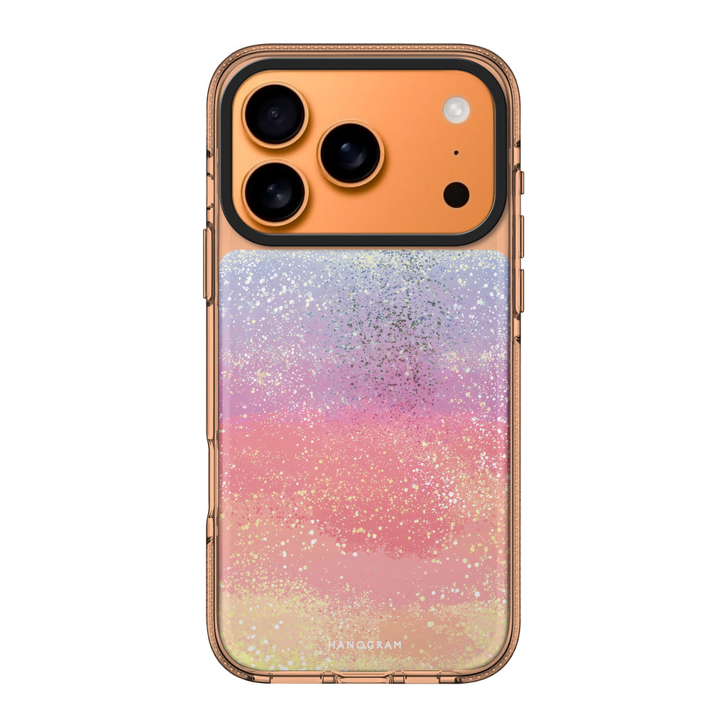 Pastel Prism graphic pastel iPhone 17 Pro Max ultra clear case