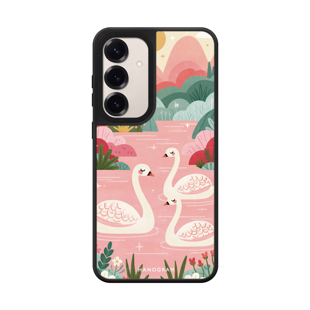 Rosewater Swan Kingdom Samsung Galaxy Mirror Case - product image 1