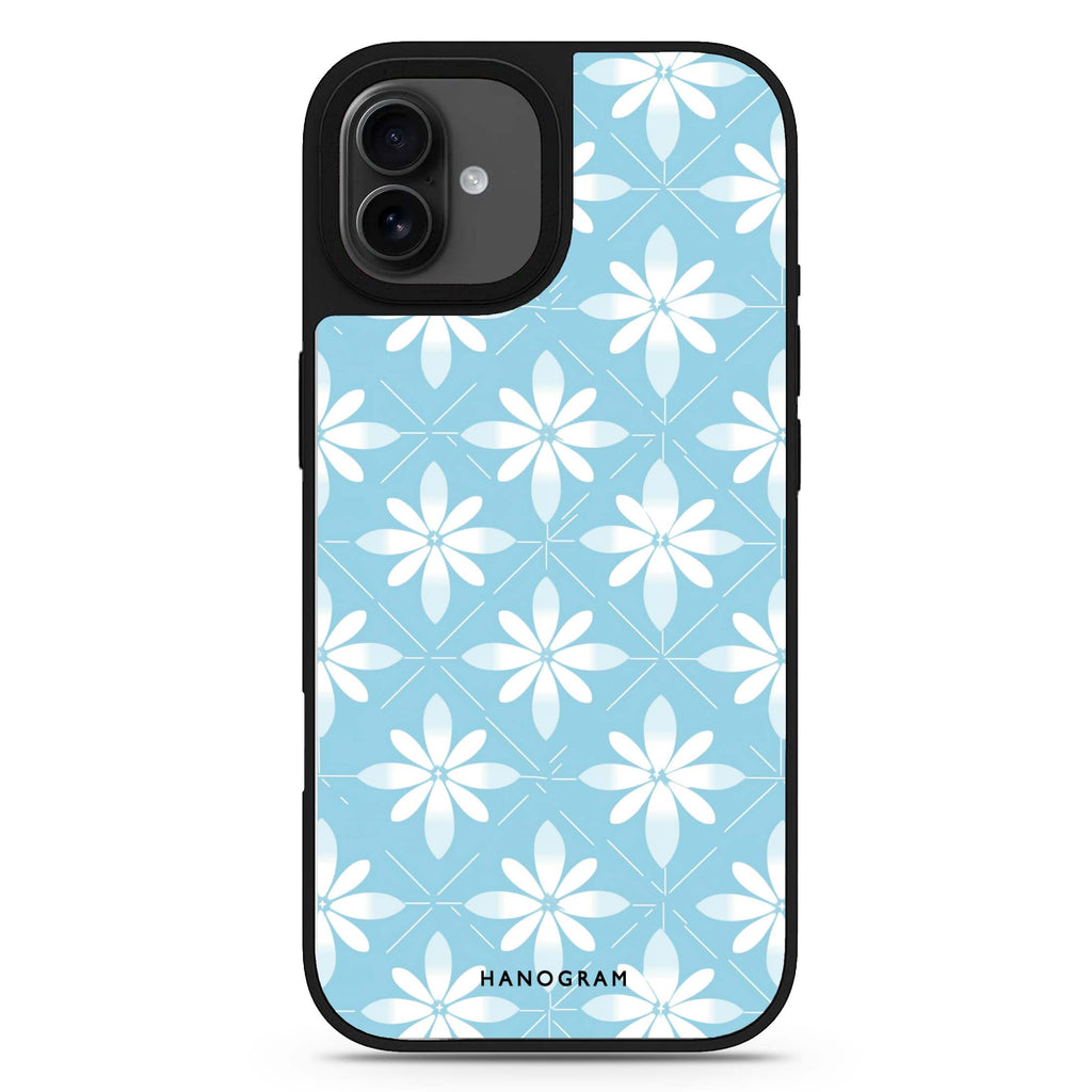 Floral Fusion iPhone 17 mirror case