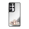 Zen Cat Calm Samsung Galaxy S25 S24 S23 Ultra mirror case, front view