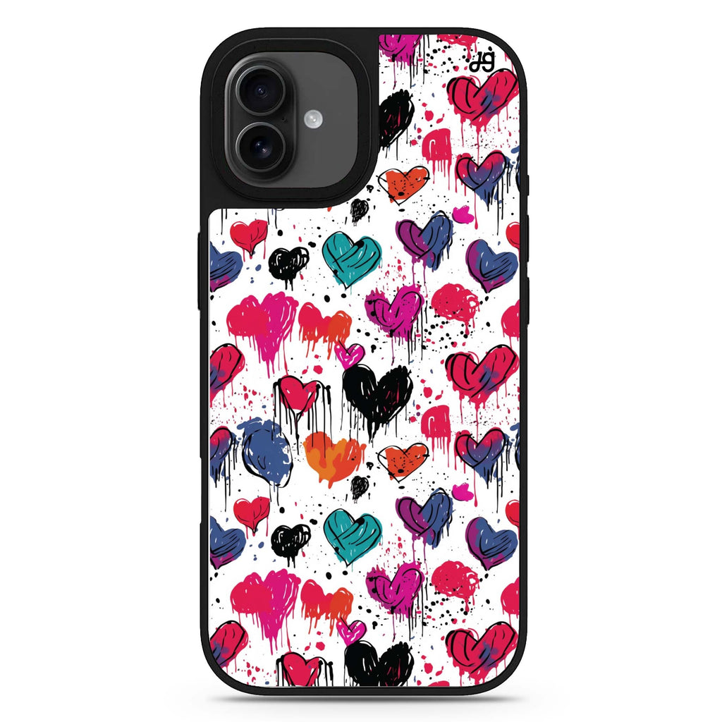 Bleeding Passion iPhone 17 mirror case