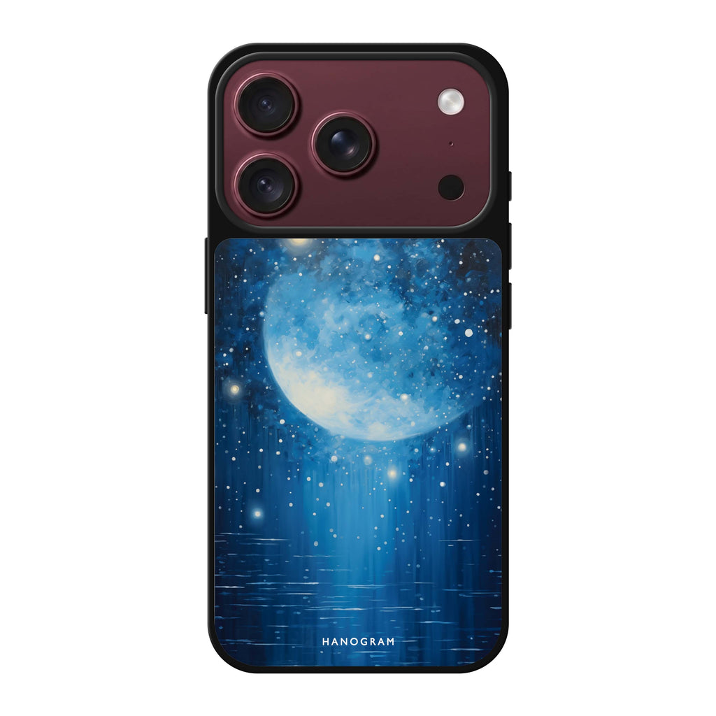 Midnight Crescent celestial iPhone 18 Pro Max mirror case