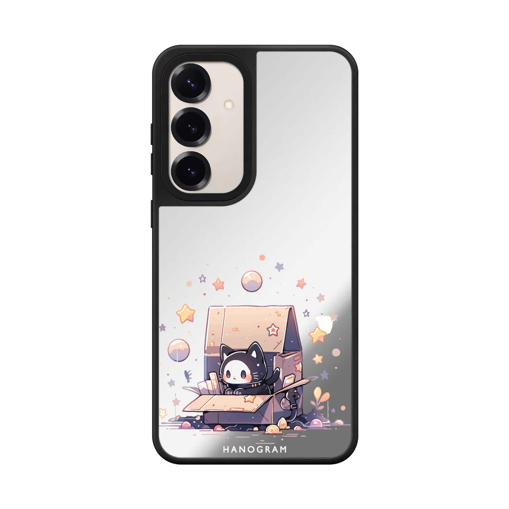 Starship Cat Pod Mirror Case