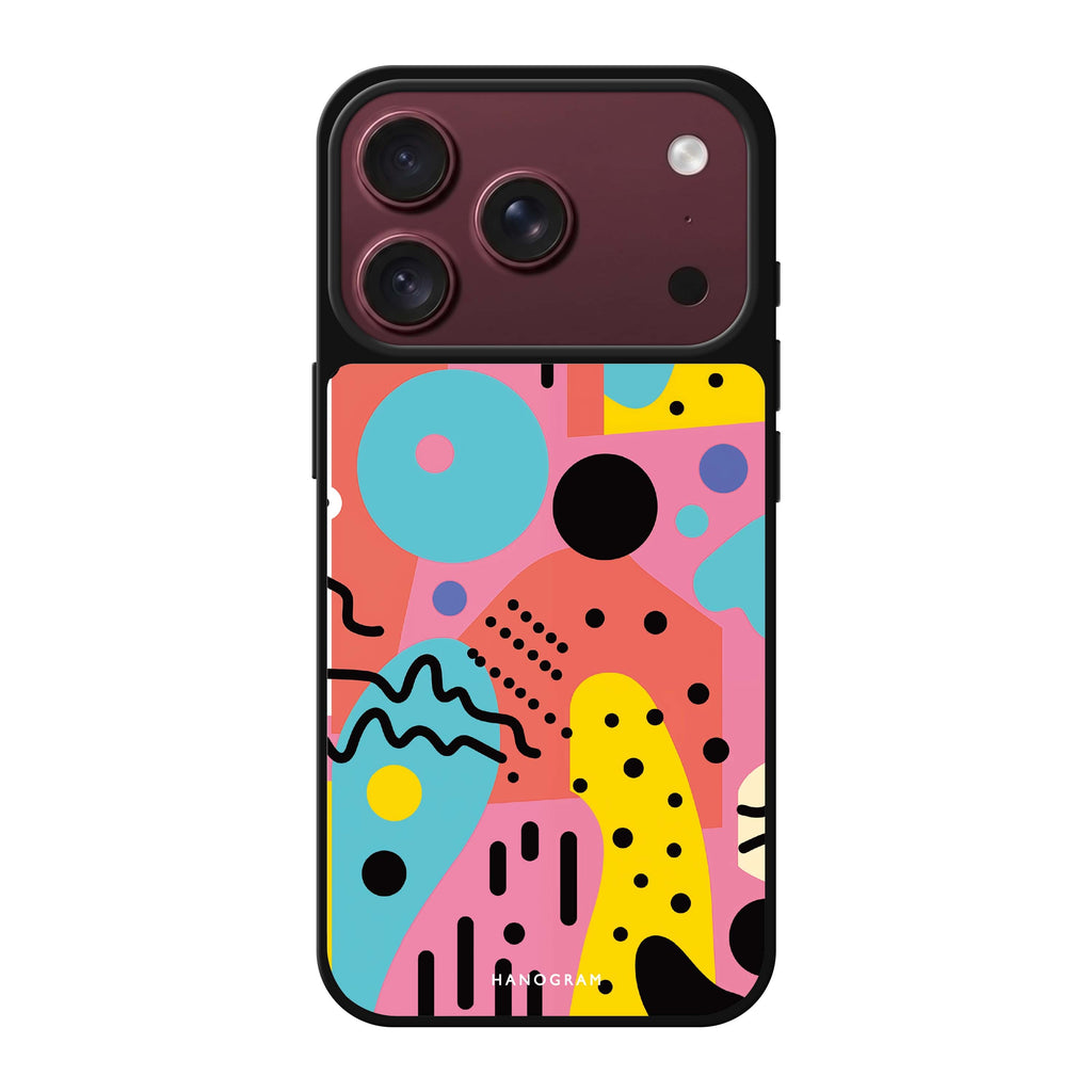 Retro Rhythm vintage iPhone 18 Pro Max mirror case