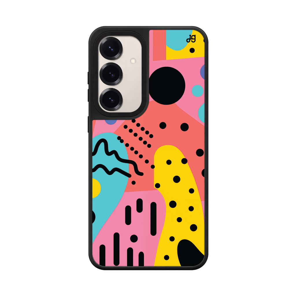 Retro Rhythm Samsung Galaxy mirror case front view