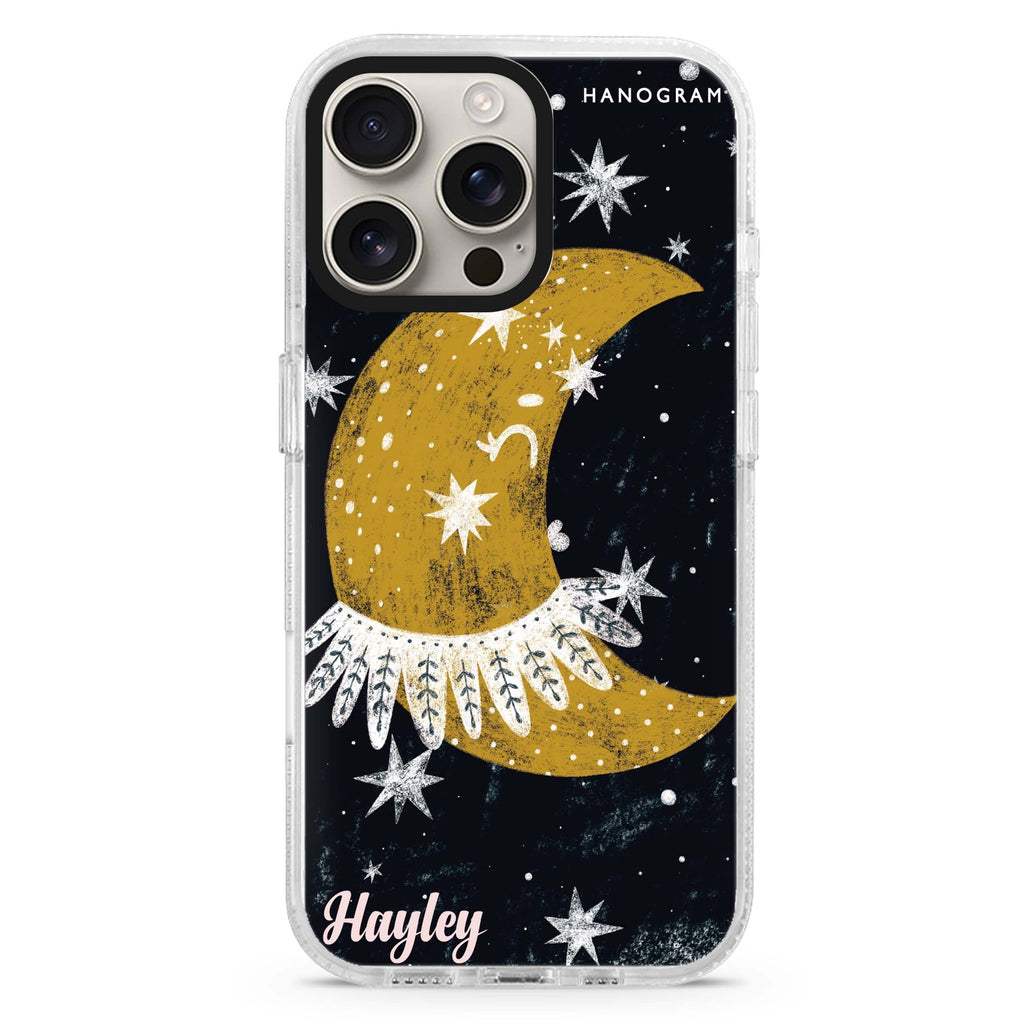 Bloom Brushwork MagSafe Compatible iPhone 16 Pro Ultra Clear Case - Personalized and Stylish Protection