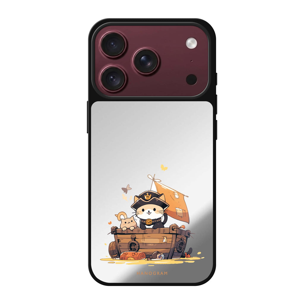 Feline Corsair cat animal iPhone 18 Pro Max mirror case