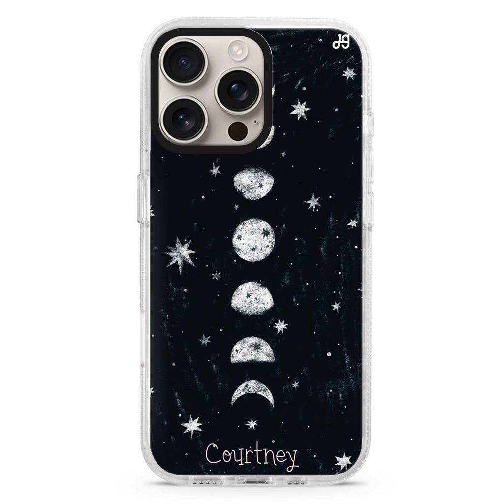 Phases of the moon iPhone 16 Pro & 16 Pro Max Case - Personalized and Stylish Protection