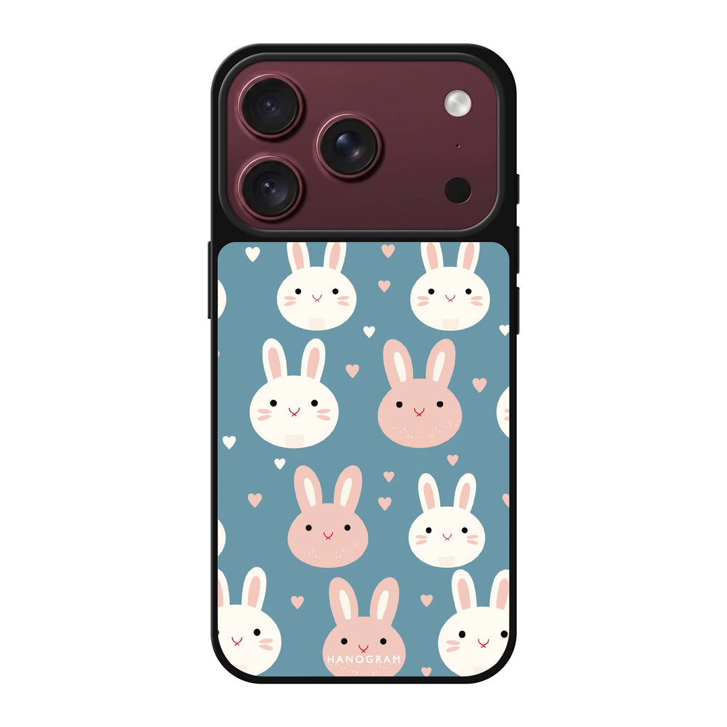 Cuddly Hopper cute iPhone 18 Pro Max mirror case
