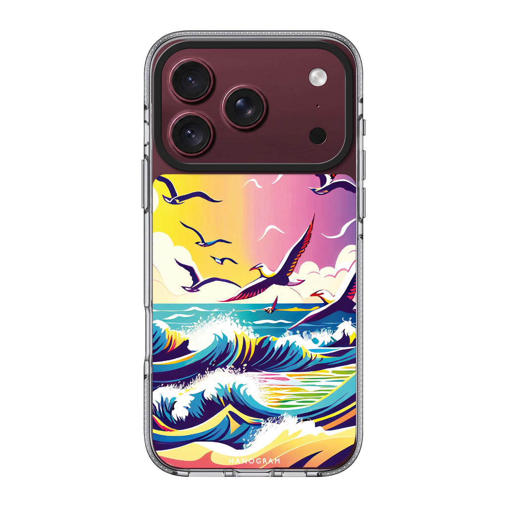 Waves & seagulls Ultra Clear Case