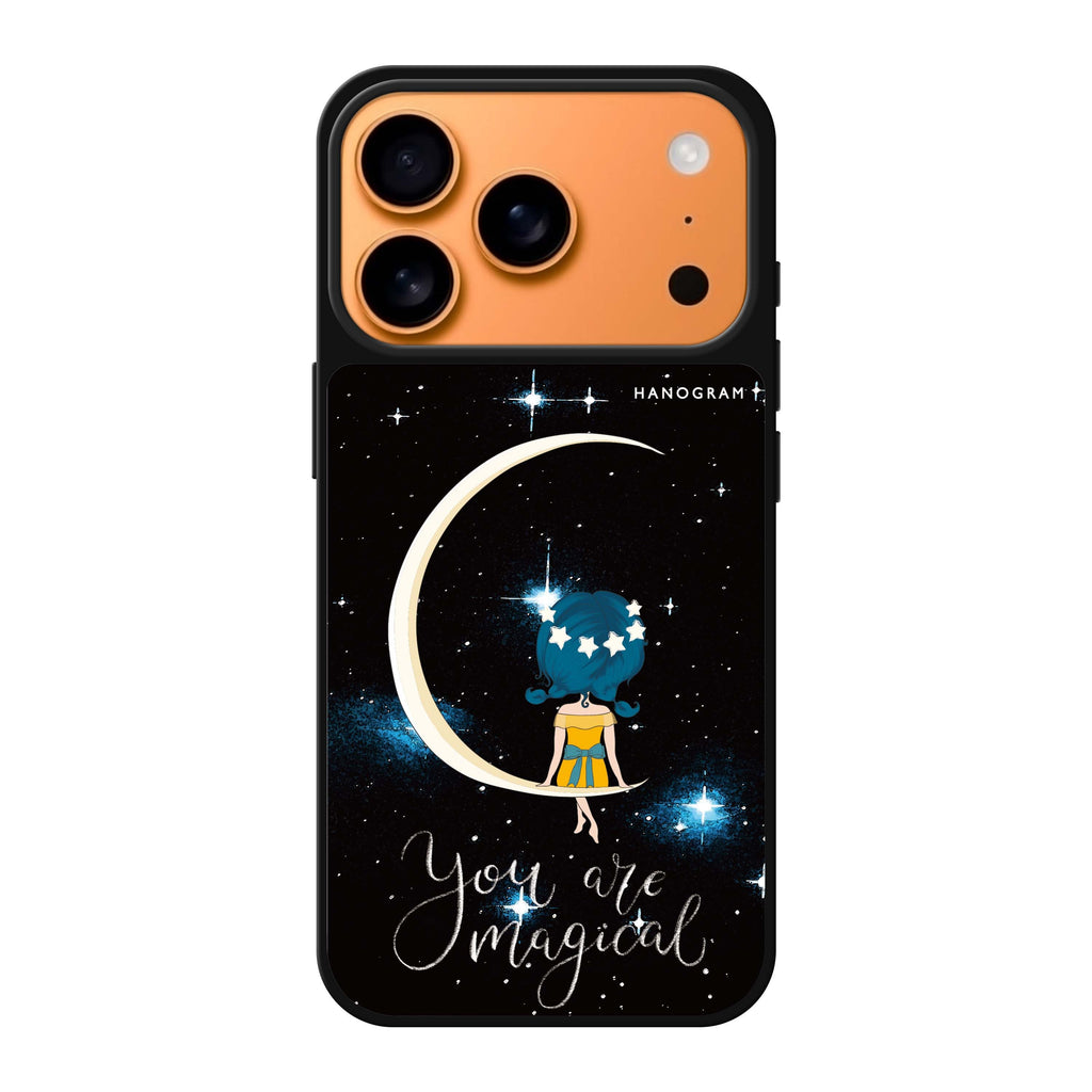 You are magical personalized name typography iPhone 17 Pro Max mirror case