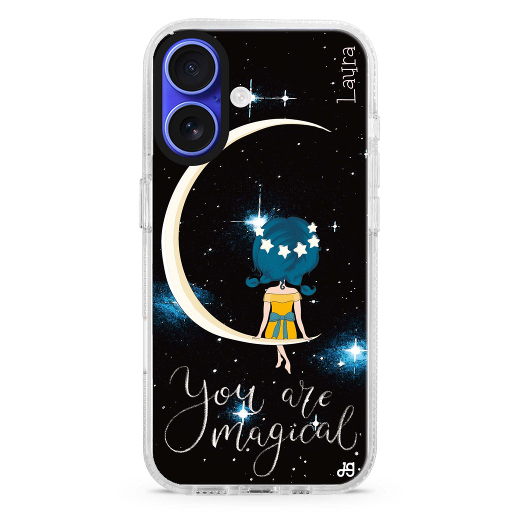 You are magical MagSafe Compatible iPhone 16 Ultra Clear Case - Personalized and Stylish Protection