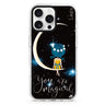 You Are Magical custom name iPhone 16/15/14 Pro Max & Pro ultra clear case celestial design, front product view