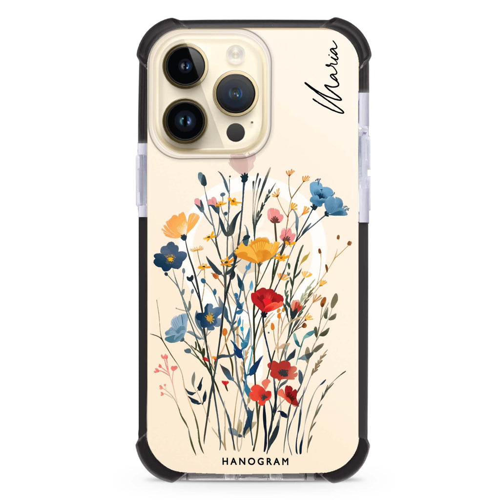 Garden Grace MagSafe Compatible Ultra Shockproof Case
