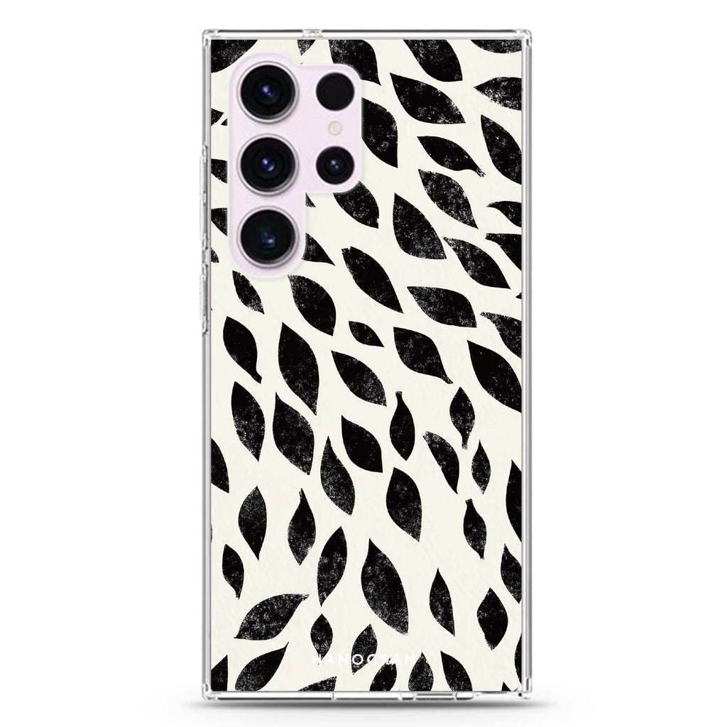 Ocean Weave Samsung Galaxy S26/S25/S24/S23/S22 Ultra ultra clear case, transparent design, main view