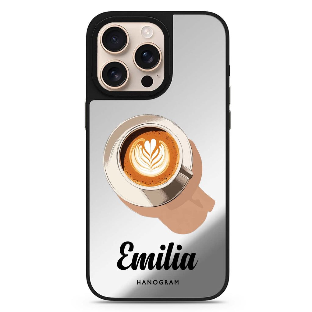 Form & Foam personalized name MagSafe mirror case for iPhone 16/15/14 Pro Max and Pro, main view