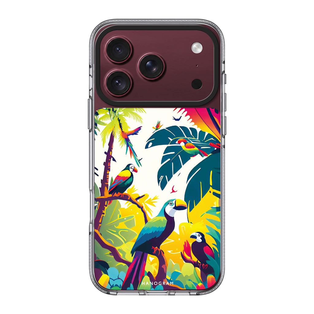 Tropical birds Ultra Clear Case