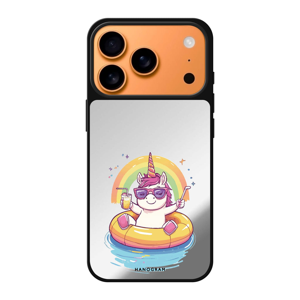 Floaticorn iPhone 17 Pro Max mirror case