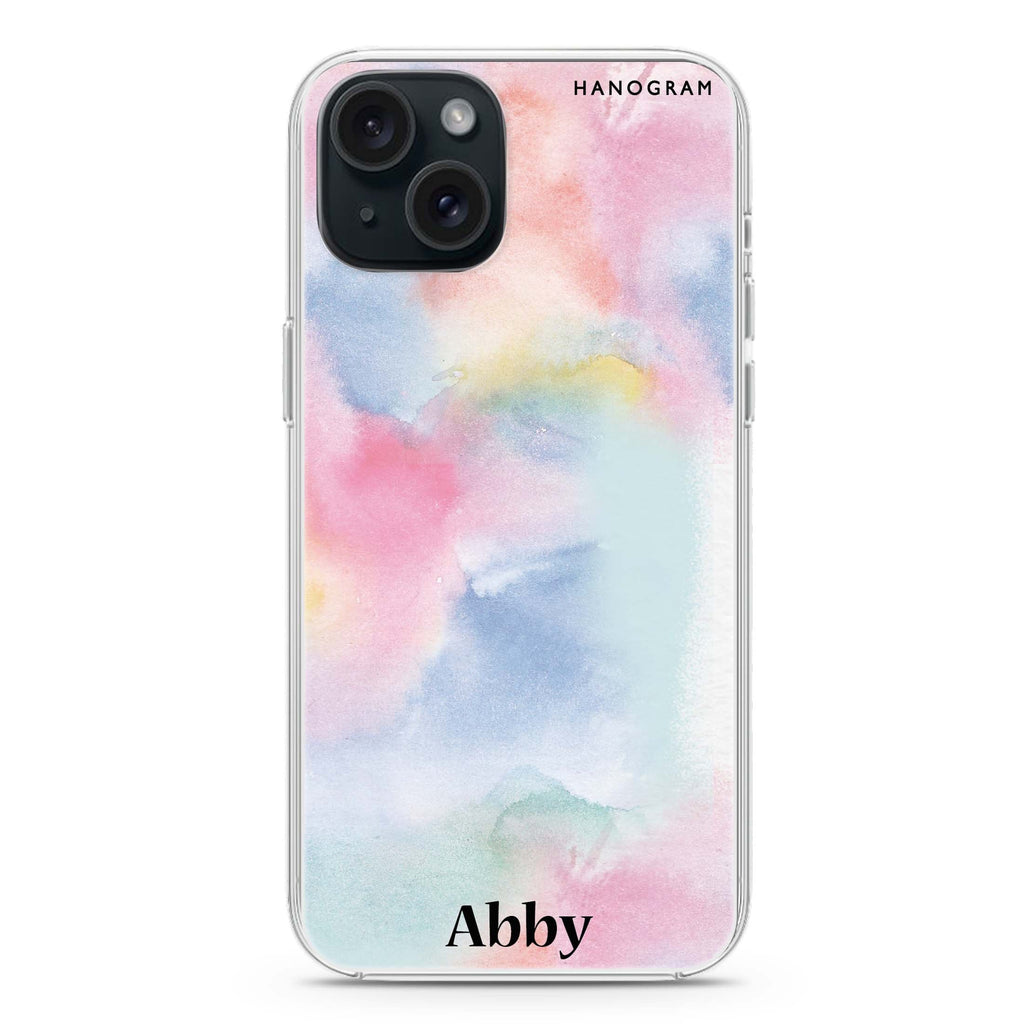 Magic Watercolour iPhone Ultra Clear Case
