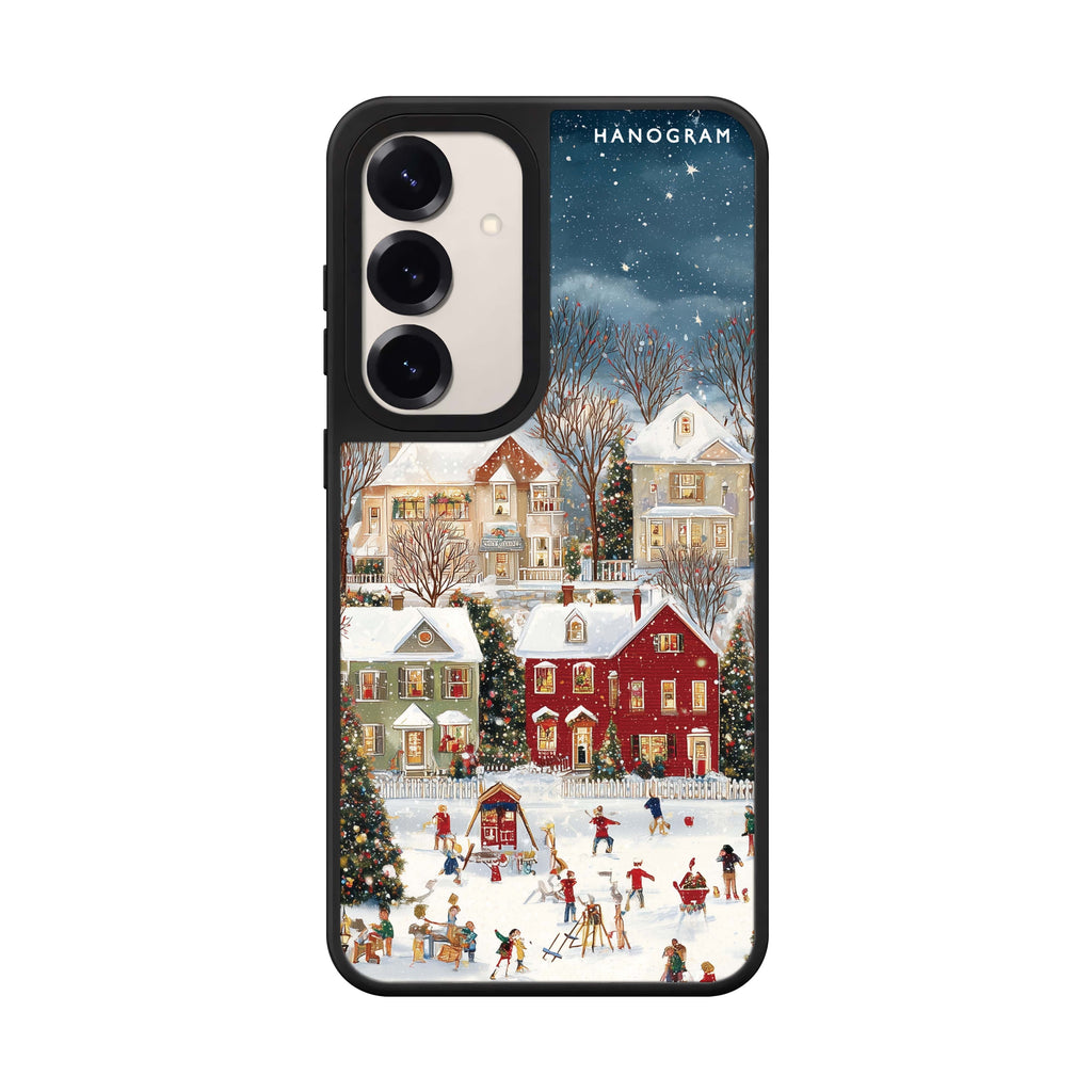 Christmas Village Mirror Case