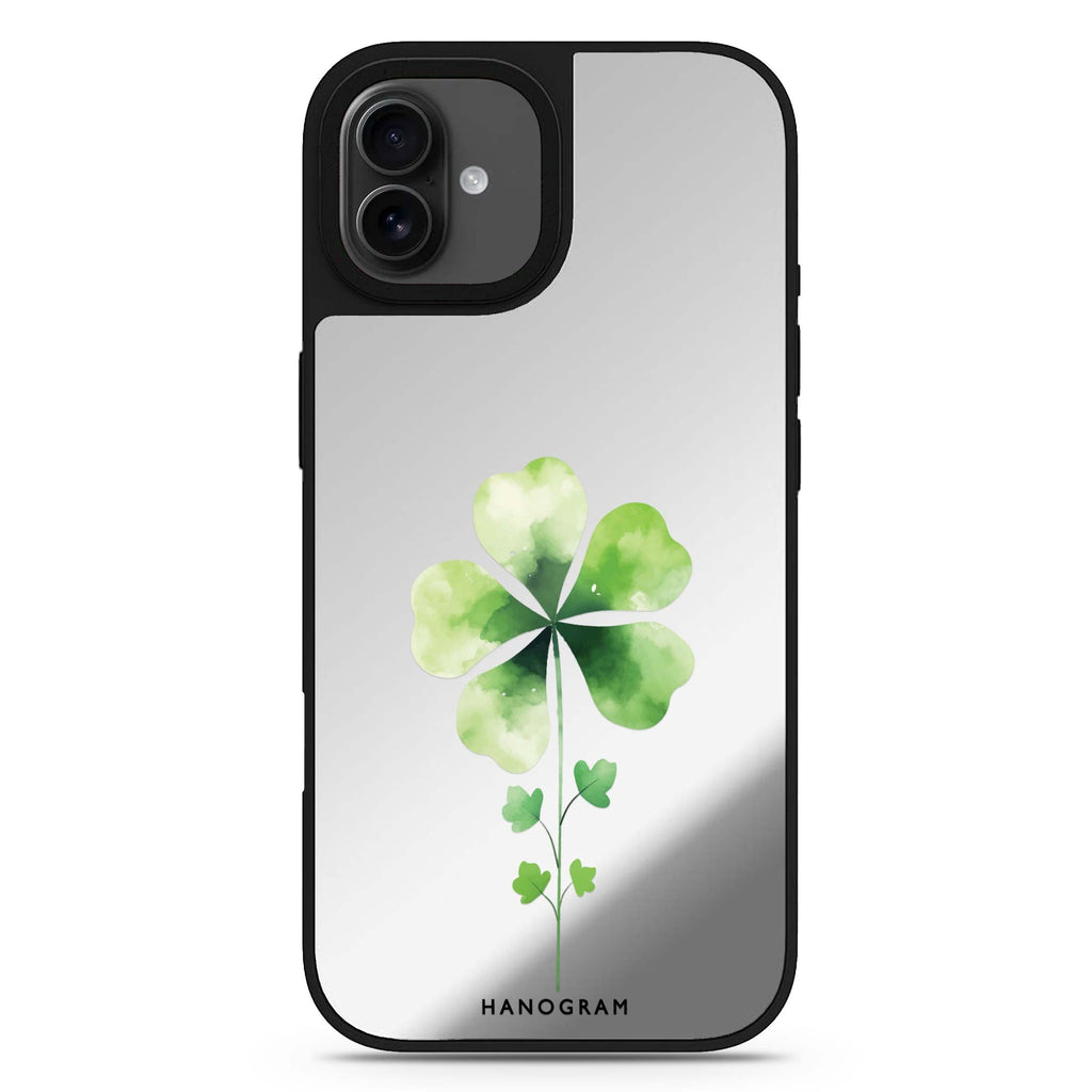Green Bliss iPhone 17 mirror case