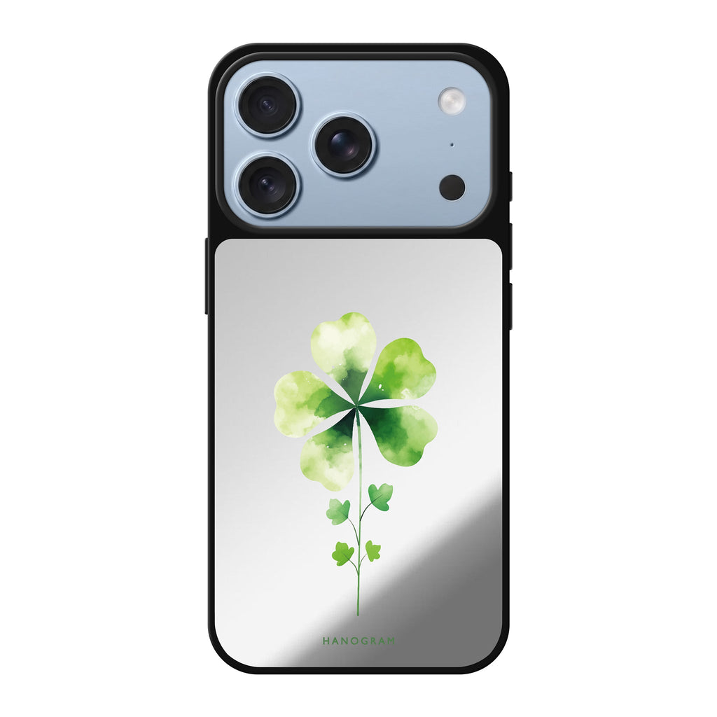 Green Bliss green iPhone 18 Pro Max mirror case
