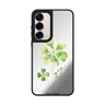 Clovers Heart Samsung Galaxy mirror case front view