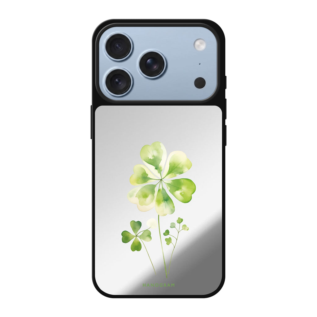 Clover's Heart valentines heart romantic iPhone 18 Pro Max mirror case