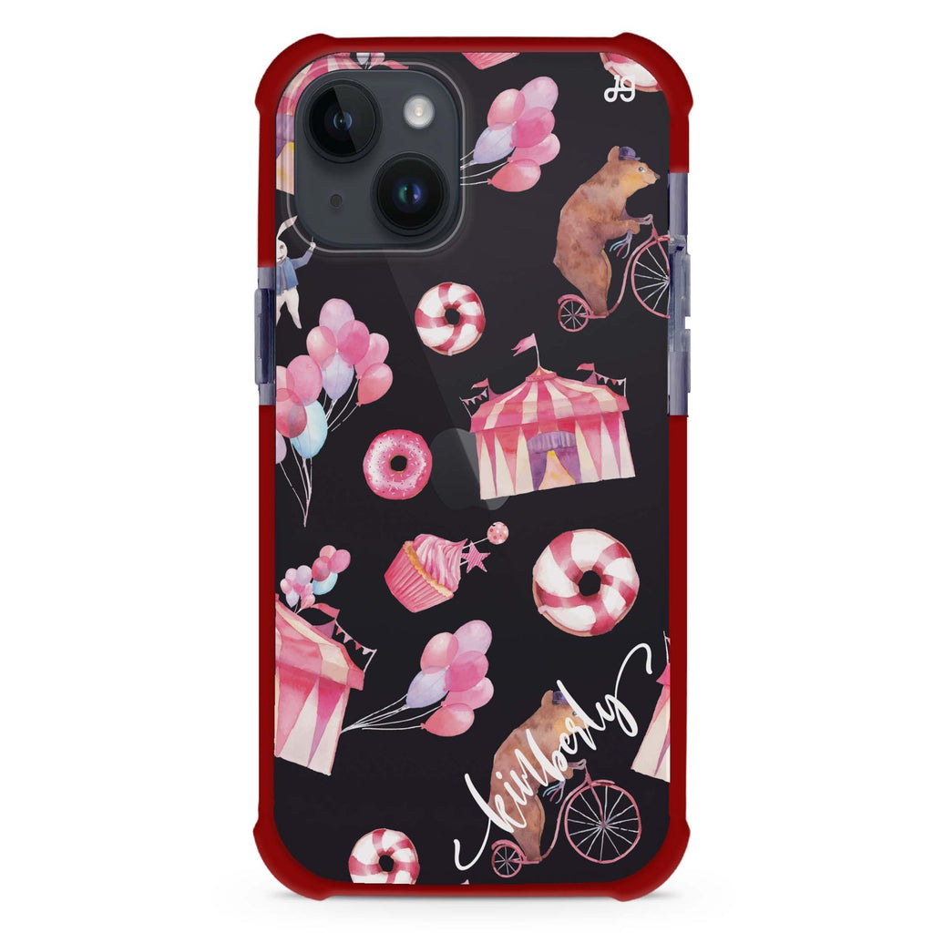 Red Circus iPhone 15 Plus Ultra Shockproof Case