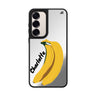 Custom name Banana Breeze Samsung Galaxy mirror case front view