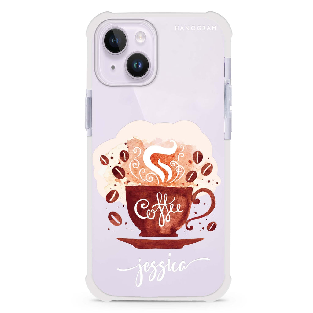 Fragrant coffee iPhone 15 Plus Ultra Shockproof Case
