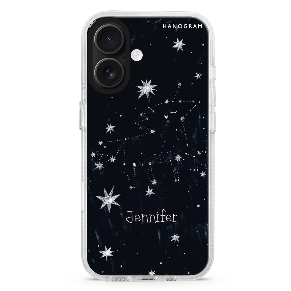 Unicorn Night iPhone 16 Plus Ultra Clear Case