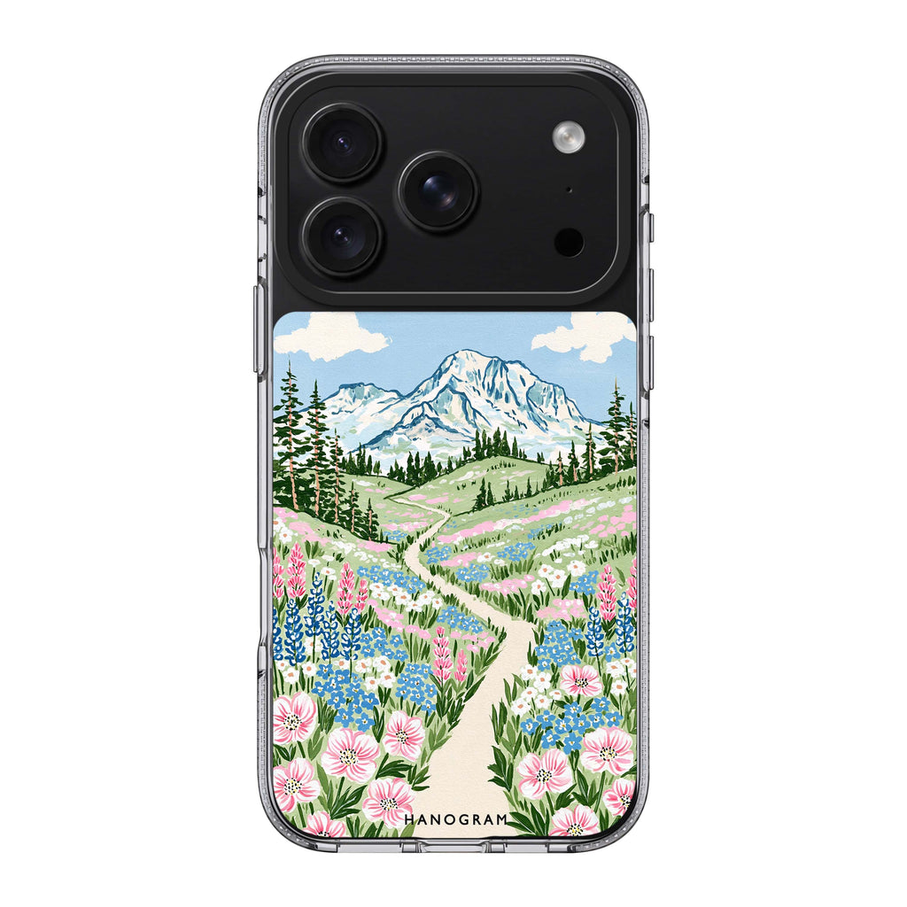 Wildflowers to the Summit iPhone 18 Pro Max Ultra Clear Case - Image 1