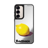 Custom name Lemon Lush Samsung Galaxy mirror case front view