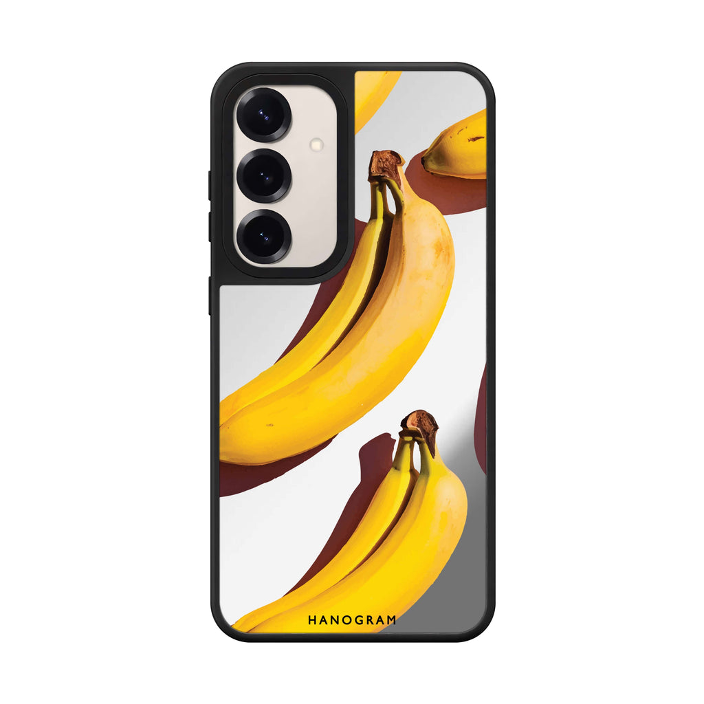 Endless Yellow Samsung Galaxy mirror case front view