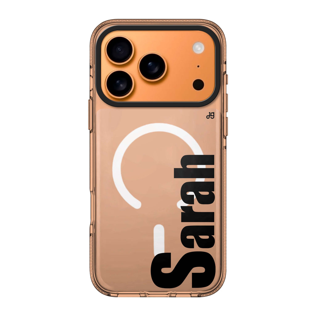 Phenomenal personalized name graphic iPhone 17 Pro Max ultra clear case