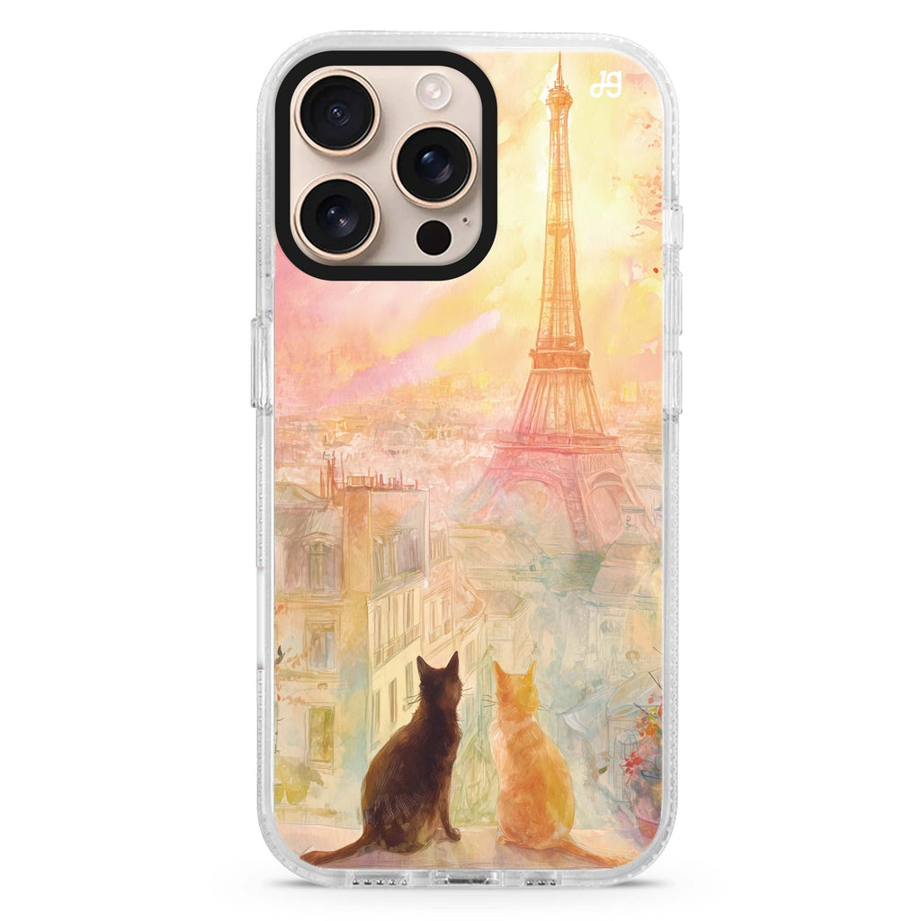 Paris Dream Cats iPhone Ultra Clear Case