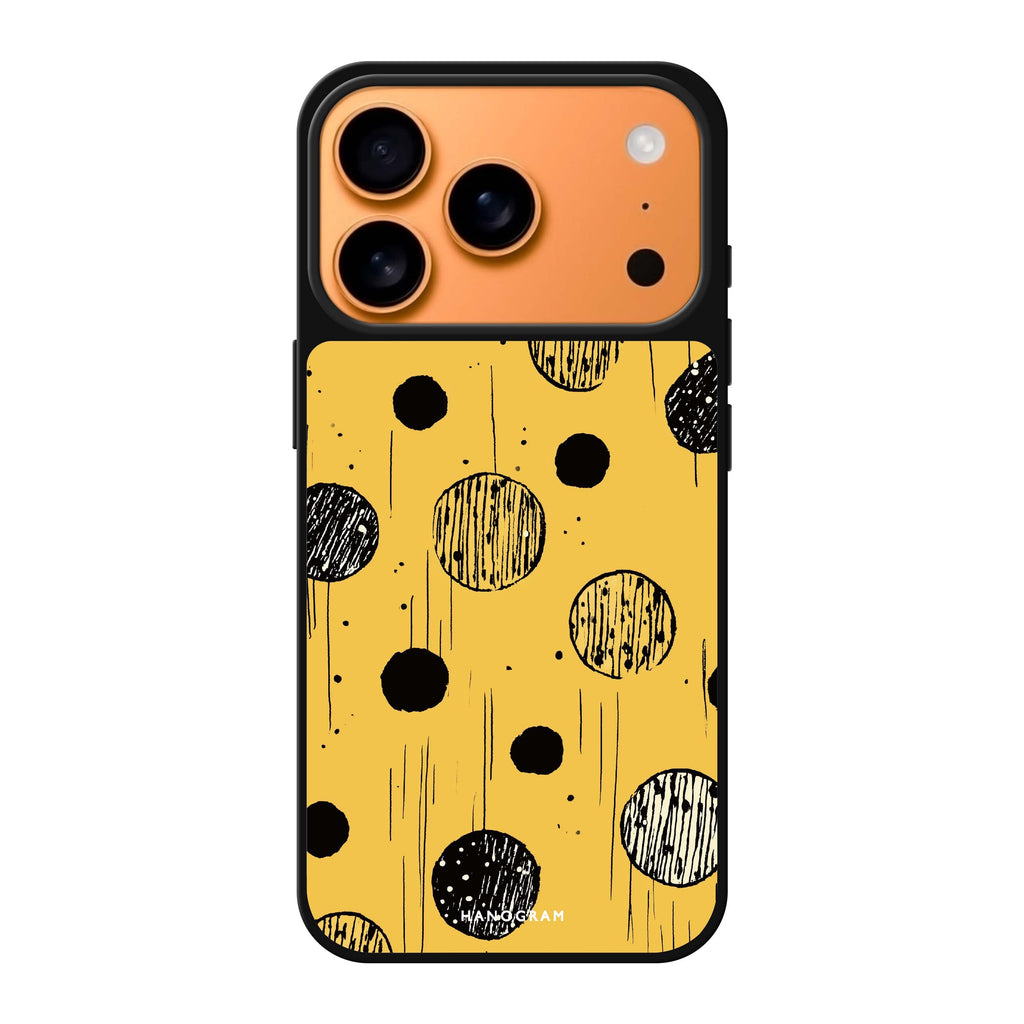 Giggle Spots pattern iPhone 17 Pro Max mirror case