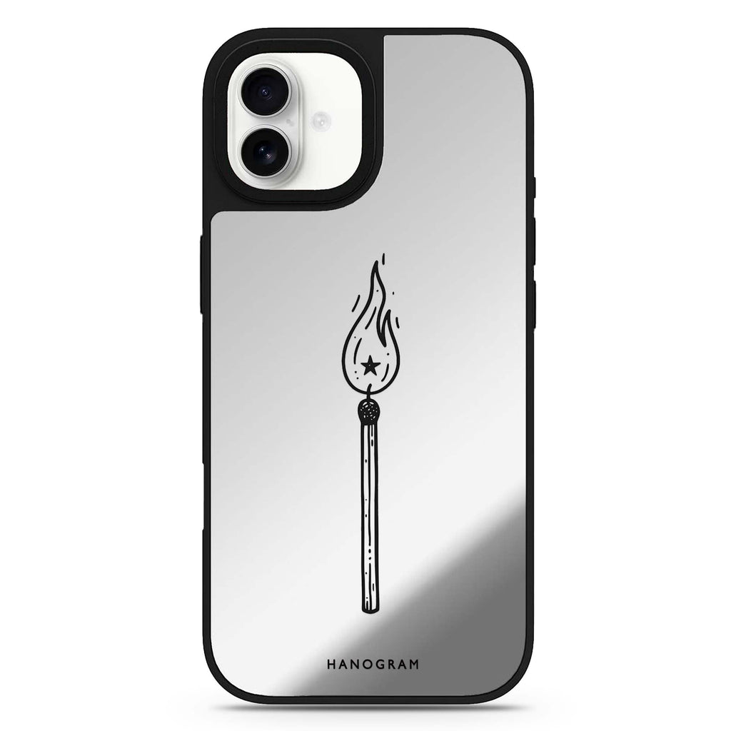 A Match Full of Stars iPhone 17 Mirror Case - View 1