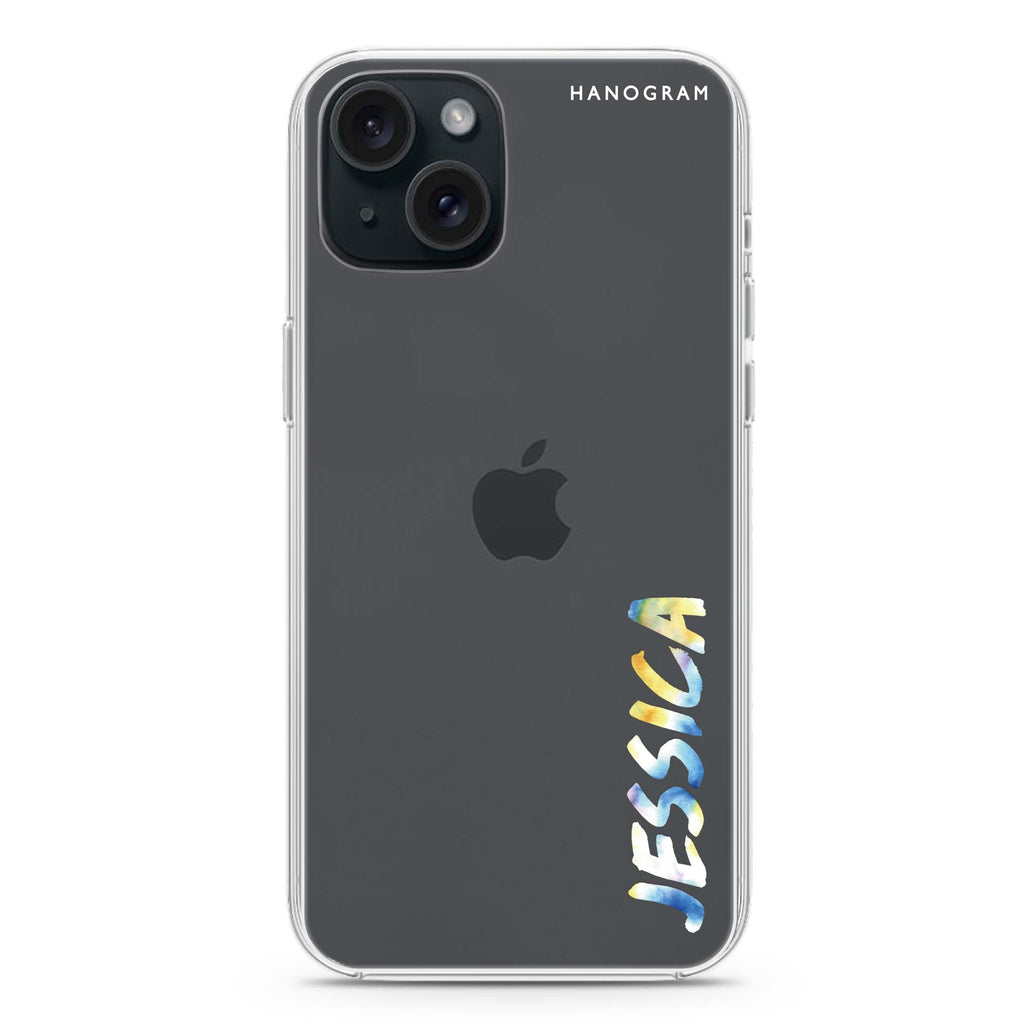 My Watercolour Name iPhone Ultra Clear Case