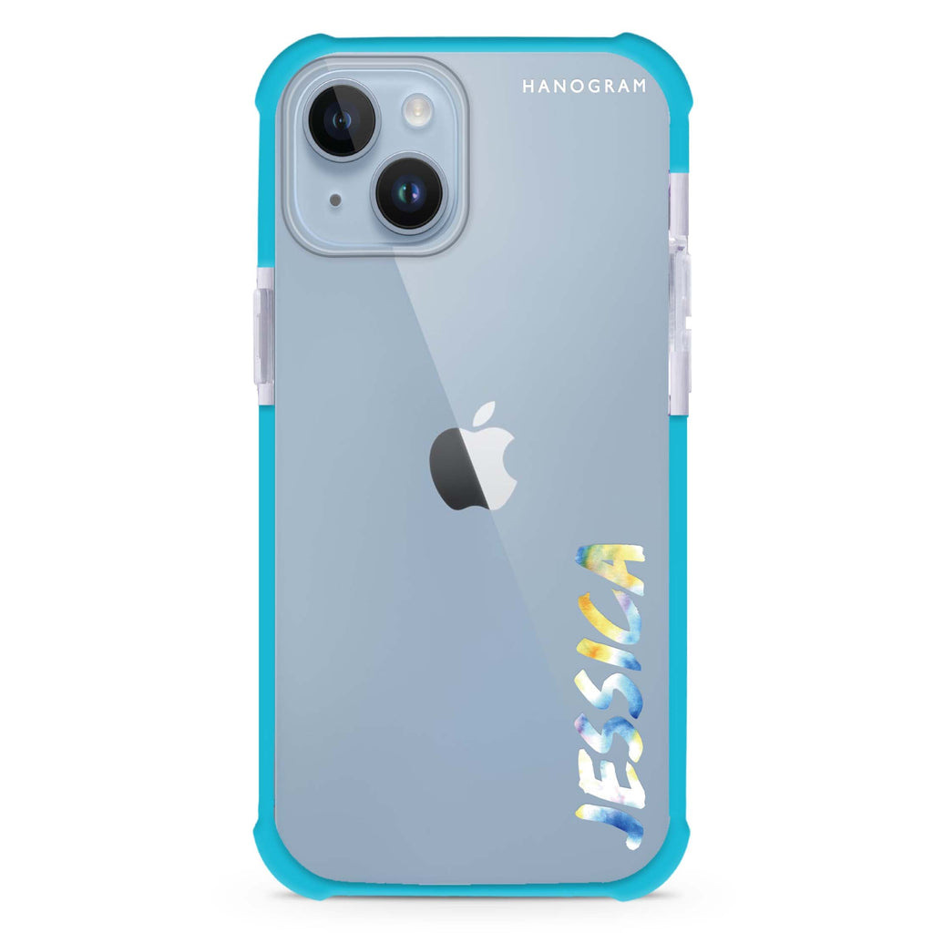 My Watercolour Name iPhone 15 Plus Ultra Shockproof Case
