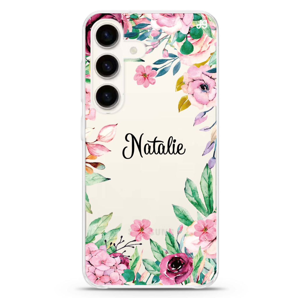 Floral Dream II Samsung Galaxy Ultra Clear Case