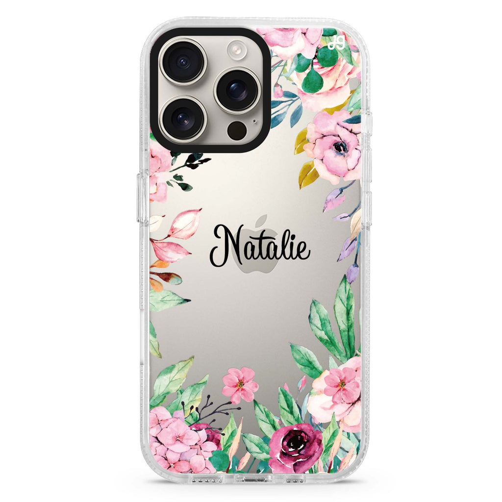 Floral Dream II iPhone 16 Pro & 16 Pro Max Case - Personalized and Stylish Protection