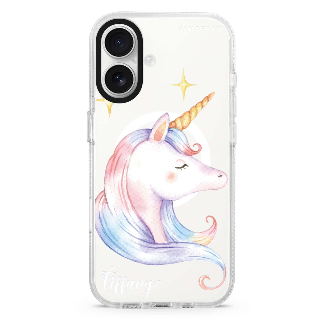 Wonderful Floral MagSafe Compatible iPhone 16 Ultra Clear Case - Personalized and Stylish Protection